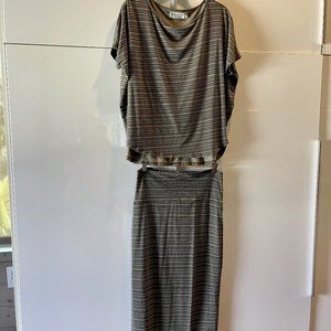 Fighting Eel Set - Top and Slim Skirt